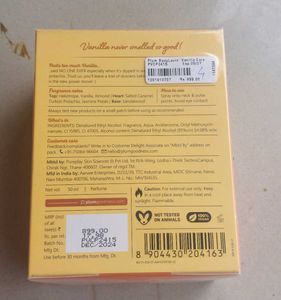 Plum Bodylovin Vanilla Caramello EDP