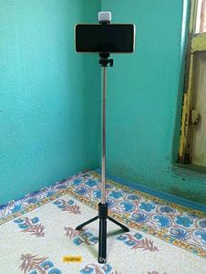 Tripod 7.1in Stand With Selfie Stick 3 In 1