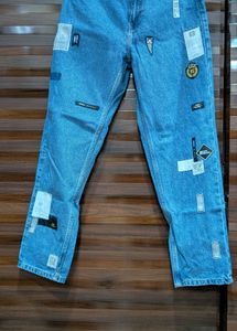 Only Women's Boyfriend Fit Denim Jeans.