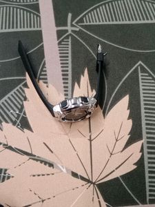 Watch Balck And Silver..... New