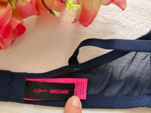 Lasenza : Navy Blue Lace Inner