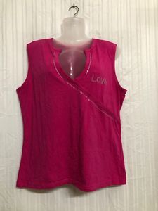 Pink Sleeveless Stylish Top