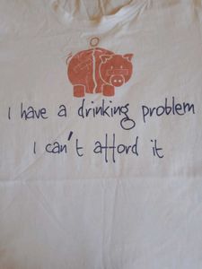 Titled White Tshirt For Daily Use