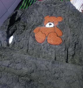 winter warm Cute Bear Print Lounge Set