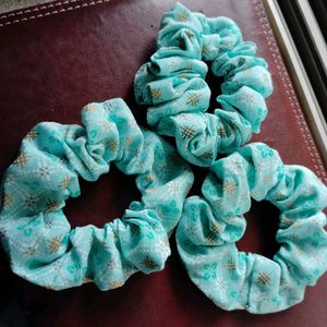 Hair Scrunchies - Set of 3