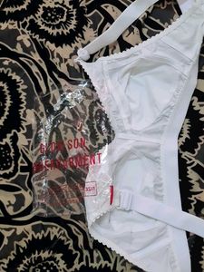 White Cotton Bra