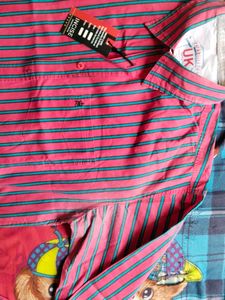 Cotton Shirt L Size