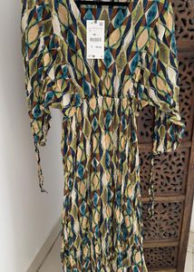 Zara Limited Edition Floral Dress From New York