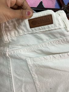 White Wide Leg Jeans