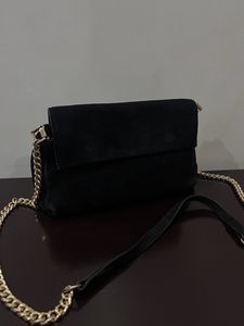 Mango Suede Crossbody Bag