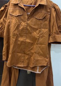 Stylish Brown cord set