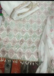 Heavy Sharara Suit One&#39; Tym Wear