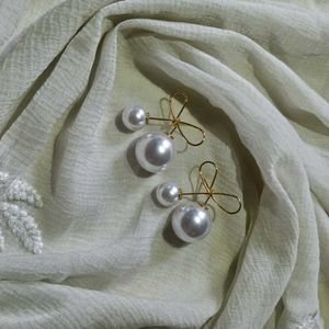 Pearl Bow Earring ✨❤️