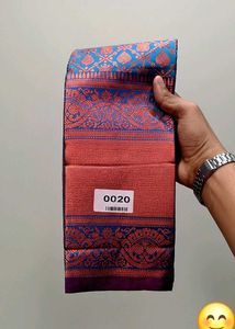 Silk Saree - Blue and rose pink 💙🩷