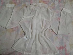 Vintage Cottagecore Lace Ruffle Blouse