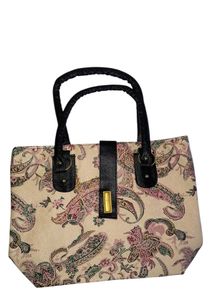 Vintage Pattern Glam Tote Bag