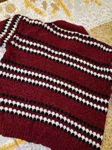 Striped Knit Sweater