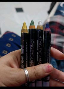 Eyeliner,Kajal , Colored Mascara