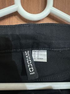 H&amp;M Black Denim