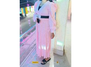 Pink ,Puffed Sleeveless, Jumpsuit