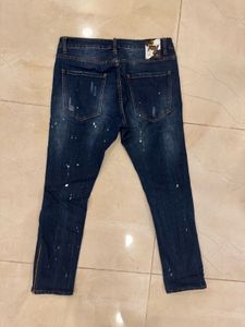 DSQUARED2 Distressed Dark Jeans, 34