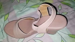 Pink Ankle Strap Heels