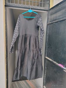 Black Anarkali Kurta