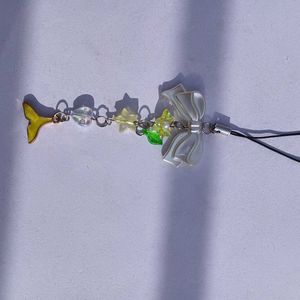 fish tail phone charm