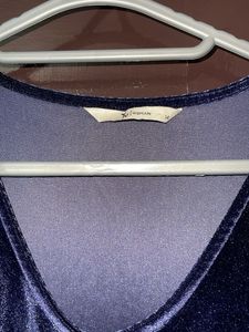 V Neck Mini Dress
