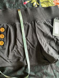 cotton warm shorts with fleece