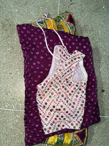 Violet Lehnga Choli