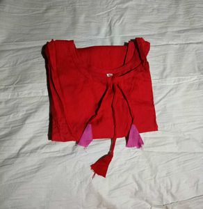 Red Kurta