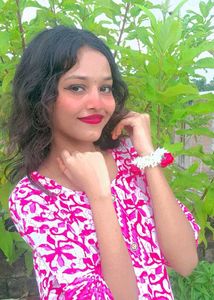Ethnic Pink floral kurti