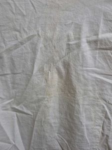 Fitted Off White Button-Down Shirt