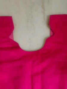 Beautiful Pink Embroidery Kurti
