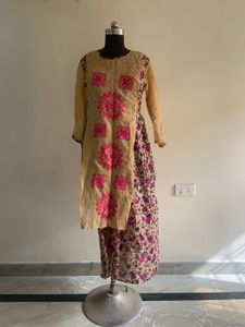 Elegant Floral Kurta