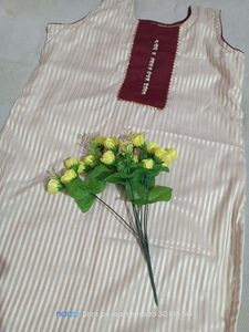 White And Gold Kurti(New)
