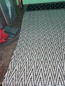 Black &amp; White Print Dress