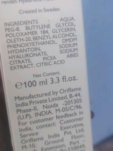 Oriflame 3d Mist