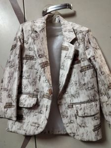 Boys' Fun Print Blazer