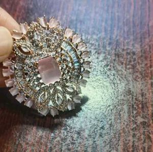American Diamond AD Statement Ring