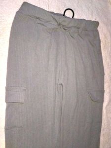Grey Cargo Pants