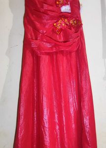 Party Wear A-Line Dress | Side Chain