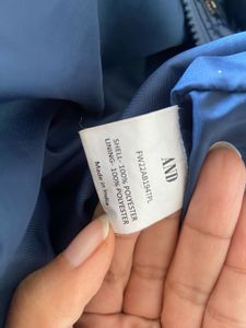 Stylish Blue Puffer Jacket