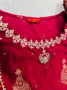 Stylish Red Kurti..