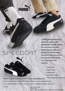 Puma Speed Cat Black/Pink Shoes