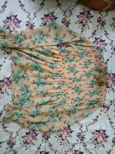 Floral Smocked Blouse