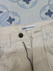 Cream Colored 6 Pocket Cargo