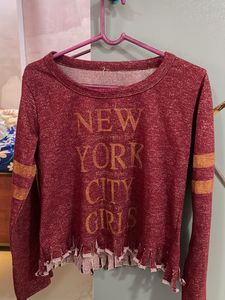 New York City Girls Crop Top