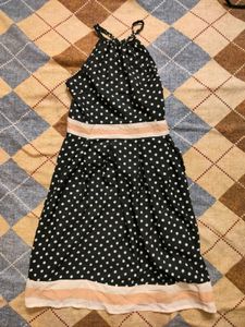 Polka Dot Halter Dress